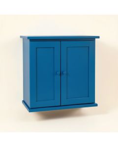Ridge Dell Wall-Mounted Laundry Cabinet - Blue (synthetic illustration; no displayed measurements)