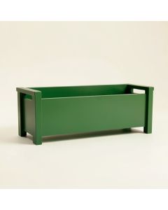 Olive Bluff Narrow Outdoor Storage Bench - Green (synthetic illustration; no displayed measurements)