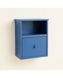 Shore Dell Wall-Mounted Entry Cabinet - Blue (synthetic illustration; no displayed measurements)