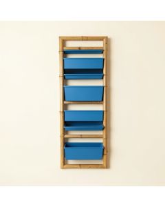 Sage Bend Empty Vertical Garden Frame - Blue (synthetic illustration; no displayed measurements)