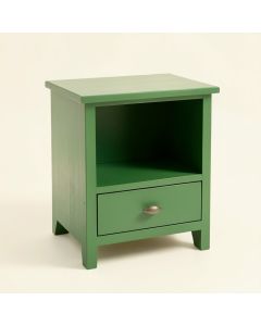 Stone Edge Nightstand - Green (synthetic illustration; no displayed measurements)