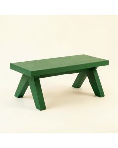 Lake Dell Indoor Bench - Green (synthetic illustration; no displayed measurements)