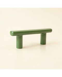 Moss Branch Cabinet Handle Without Packaging - Green (synthetic illustration; no displayed measurements)