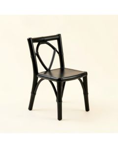 Aspen Bluff Small Chair - Black (synthetic illustration; no displayed measurements)