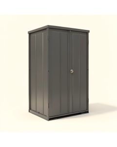 Sojag 5 Ft. W X 8 Ft. D Metal Vertical Storage Shed (synthetic illustration; no displayed measurements)
