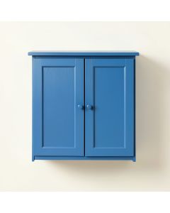 Oak Crossing Wall-Mounted Laundry Cabinet - Blue (synthetic illustration; no displayed measurements)