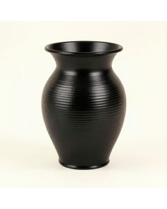 Willow Arc Empty Decorative Vase - Black (synthetic illustration; no displayed measurements)
