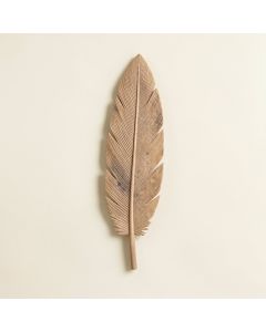 Decorative Resin Feather Wall Décor (synthetic illustration; no displayed measurements)