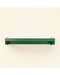 Pine Arc Wall-Mounted Shelf - Green (synthetic illustration; no displayed measurements)