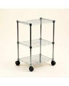 Wayfair Basics® 3 Shelf Laundry Cart (synthetic illustration; no displayed measurements)