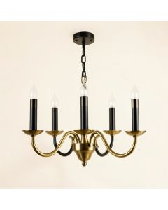 Ableton 6 - Light Candle Style Chandelier (synthetic illustration; no displayed measurements)