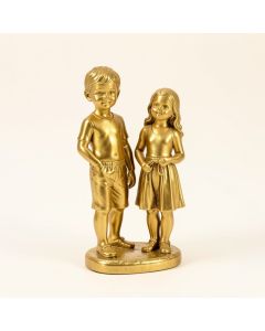 Boy And Girl Statue (synthetic illustration; no displayed measurements)