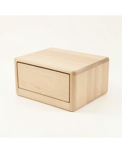 Dune Bend Under-Desk Drawer Unit - Beige (synthetic illustration; no displayed measurements)