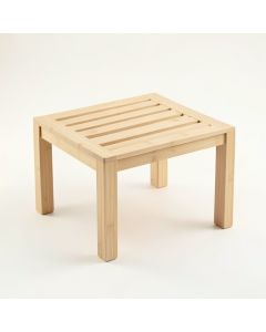 Brook Bluff Compact Balcony Table - Beige (synthetic illustration; no displayed measurements)