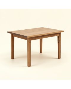 Mango Solid Wood Dining Table (synthetic illustration; no displayed measurements)