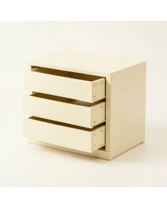 Juniper Bridge Small-Parts Storage Drawer Cabinet - Cream (synthetic illustration; no displayed measurements)