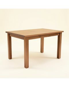 Alayjha Rubberwood Solid Wood Dining Table (synthetic illustration; no displayed measurements)
