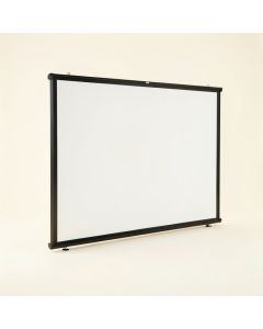 Video Portable Projection Screen (synthetic illustration; no displayed measurements)