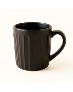 Spruce Bend Ceramic Mug - Black (synthetic illustration; no displayed measurements)