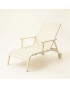 Shore Bridge Outdoor Lounge Chair - Ivory (synthetic illustration; no displayed measurements)