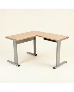 Cyra L-Shape Desk (synthetic illustration; no displayed measurements)