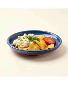 Dimick Anchors Away Chip And Dip Platter (synthetic illustration; no displayed measurements)