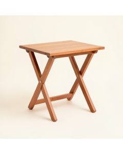 Spruce Dale Compact Balcony Table - Terracotta (synthetic illustration; no displayed measurements)