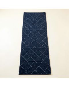 Sage Canyon Narrow Runner Rug - Navy (synthetic illustration; no displayed measurements)