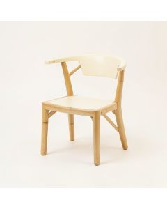 Spruce Branch Small Chair - Cream (synthetic illustration; no displayed measurements)