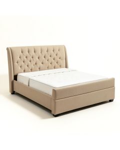 Ammara Tufted Upholstered Standard Bed (synthetic illustration; no displayed measurements)