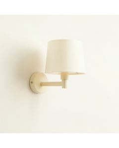 Fern Dell Wall Sconce Mounted On A Plain Wall - Cream (synthetic illustration; no displayed measurements)