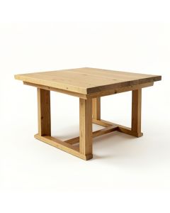Lavonne Solid Oak Dining Table (synthetic illustration; no displayed measurements)