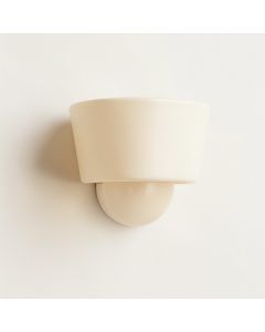 Shore Crossing Wall Sconce Mounted On A Plain Wall - Cream (synthetic illustration; no displayed measurements)