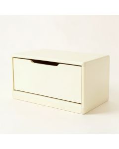 Bay Crossing Under-Desk Drawer Unit - Ivory (synthetic illustration; no displayed measurements)