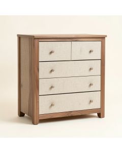 Chouchanik Fabric 5 Drawer Dresser (synthetic illustration; no displayed measurements)