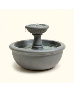 Resin Round Fountain With Light (synthetic illustration; no displayed measurements)