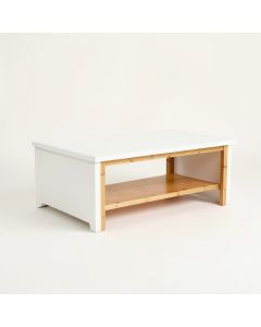 Birch Dell Coffee Table - White (synthetic illustration; no displayed measurements)