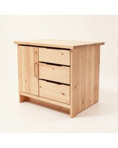 Coralie 3 Drawer Kitchen Island Set (synthetic illustration; no displayed measurements)