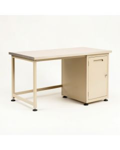 River Bend Empty Workshop Workbench - Beige (synthetic illustration; no displayed measurements)