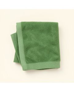 Reed Crest Bath Towel - Green (synthetic illustration; no displayed measurements)