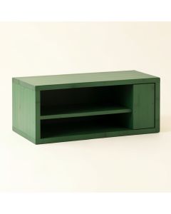 Bay Bluff Shoe Storage Bench - Green (synthetic illustration; no displayed measurements)