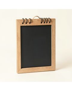 Rustic Magnetic Chalk Calendar And Cork Board (synthetic illustration; no displayed measurements)