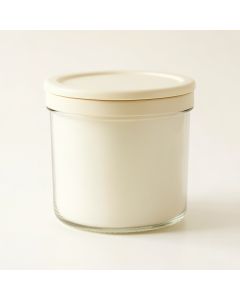 Vale Canyon Storage Canister With Lid - Ivory (synthetic illustration; no displayed measurements)