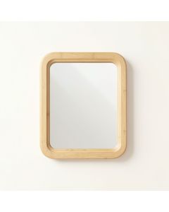 Shore Canyon Framed Wall Mirror - Beige (synthetic illustration; no displayed measurements)