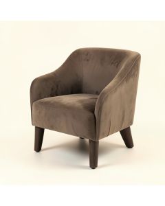 Koge Upholstered Side Chair In Clear (synthetic illustration; no displayed measurements)