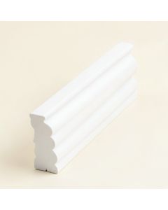 Pvc Beaded Planking 5 1/8 '' H X 96 '' W X 3/8 '' D Moulding (synthetic illustration; no displayed measurements)