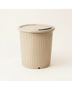 Briar Crest Closed Garden Compost Bin - Beige (synthetic illustration; no displayed measurements)