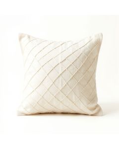 Rowan Bend Filled Accent Pillow - Cream (synthetic illustration; no displayed measurements)