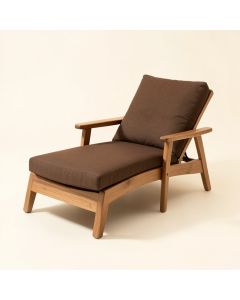 Vivaan Reclining Chaise Lounge With Cushion (synthetic illustration; no displayed measurements)