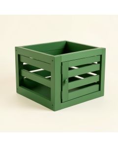 Meadow Canyon Empty Furniture-Style Pet Crate - Green (synthetic illustration; no displayed measurements)